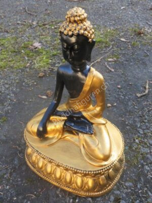 Buddha Figur Tempelwächter für den Garten 33 cm hoch