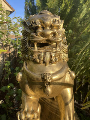 Chinesische Wächterlöwin, 83 cm hoch